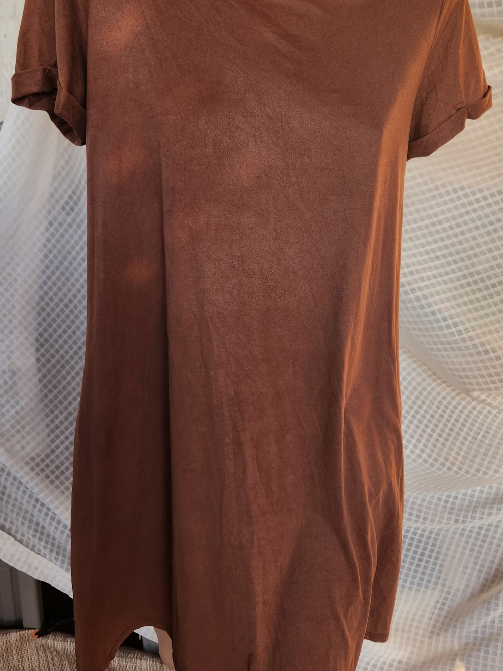 Vibe Brown Mini Dress